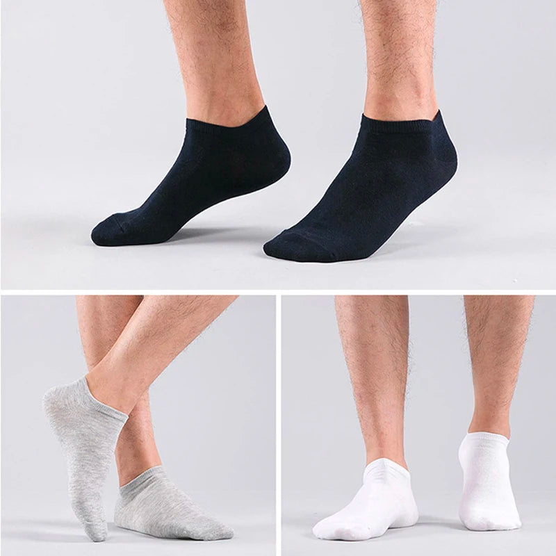 Lot de 10 paire de chaussettes 100% Cotons Taille 39-44